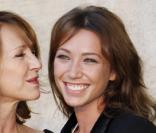 Nathalie Baye et sa fille Laura Smet au festival de La Rochelle