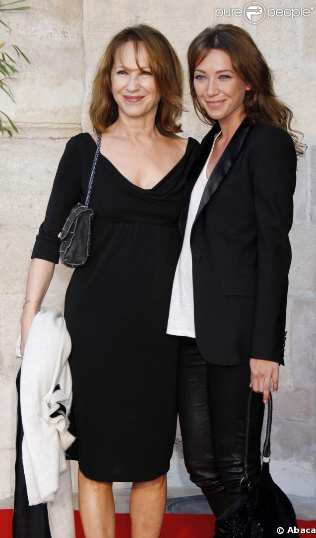 Nathalie Baye et sa fille Laura Smet au festival de La Rochelle