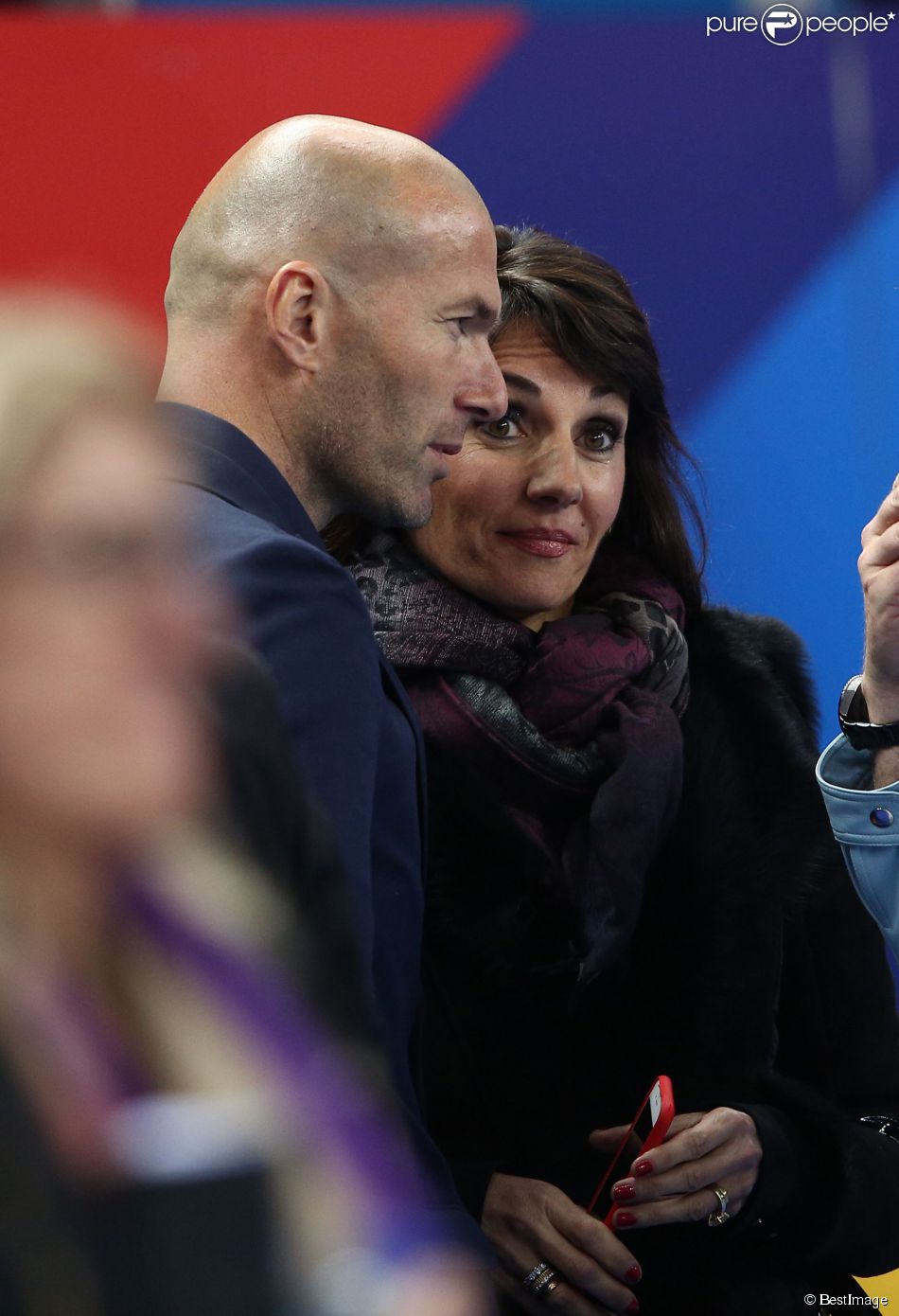 zidane et sa femme rencontre