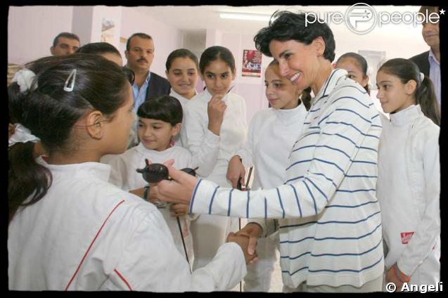 Rachida Dati lors de sa visite diplomatique en Israël