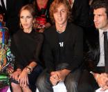 Défilé Versace : Allegra et son frère Daniel