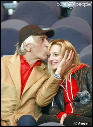 Gérard Darmond et Christine, sa compagne