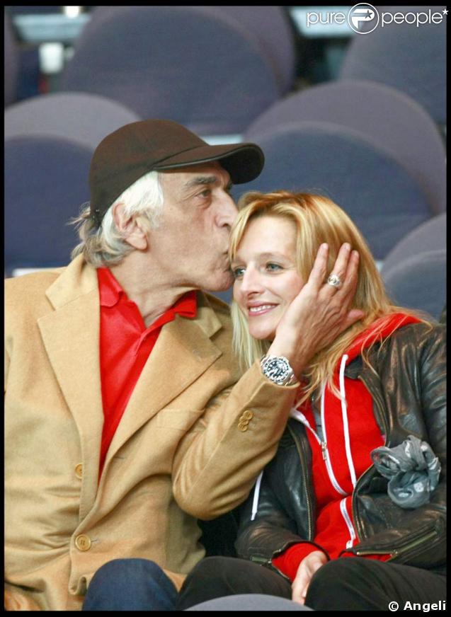 Gérard Darmond et Christine, sa compagne