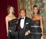 Elle Macpherson, Valentino et Iman Bowie
