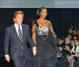 Valentino et Naomi Campbell