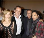 Clotilde Courau, Jean Reno, Patrick Demarchelier, Lenny Kravitz