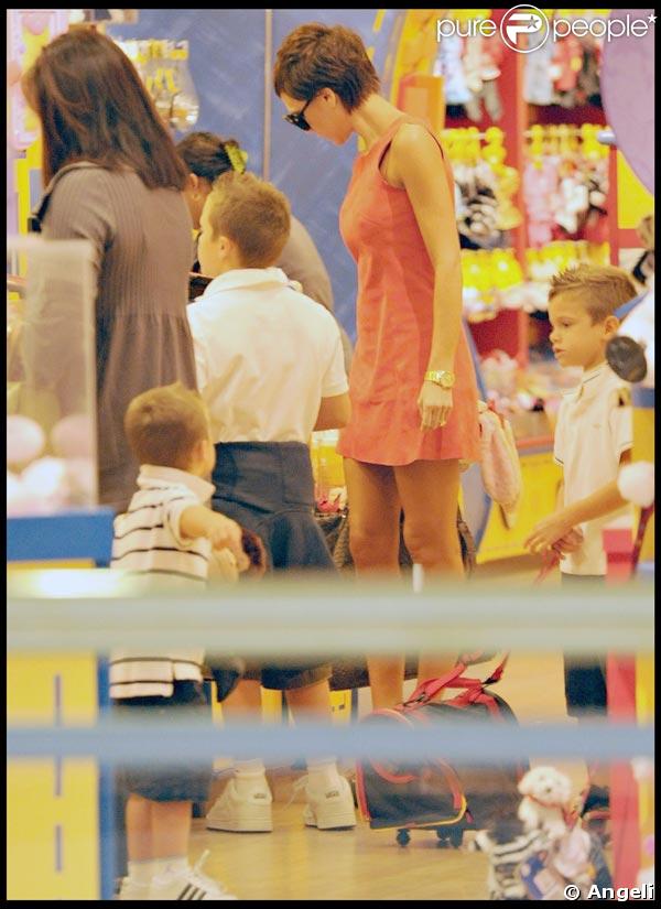 Victoria Beckham et sa tribu