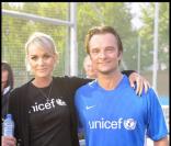 Laeticia Hallyday et son beau-fils David, qu'elle considère comme son frère