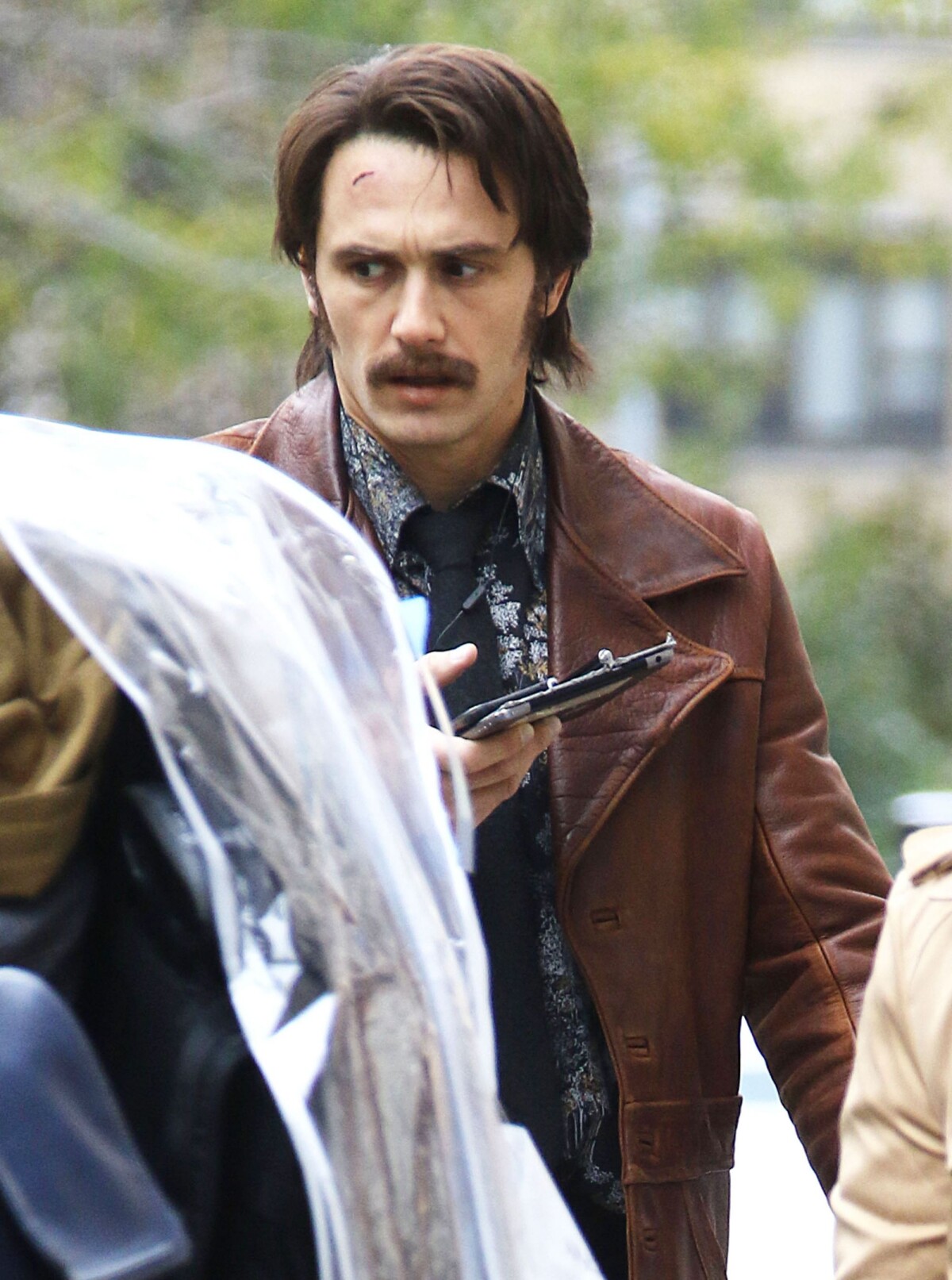 Photo Exclusif James Franco sur le tournage de The Deuce à New