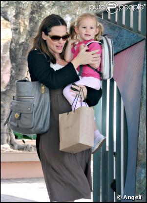 Ben Affleck et Jennifer Garner n'ont d'yeux que pour leur petite Violet