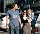 Ben Affleck et Jennifer Garner n'ont d'yeux que pour leur petite Violet