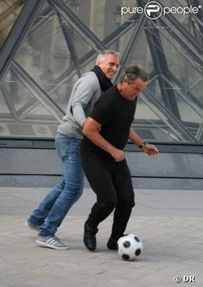 David Ginola et Eric Draeden