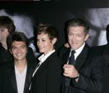Thomas Langmann, Vincent Cassel, Cécile de France et Samuel Le Bihan à l'avant-première de Mesrine, le 12/10/08
