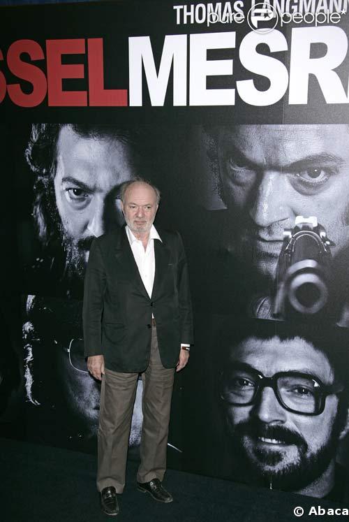Claude Berri à l'avant-première de Mesrine, le 12/10/08