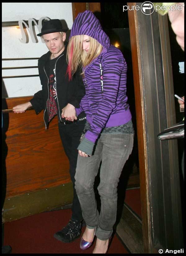 avril lavigne deryck whibley. Avril Lavigne et son mari