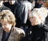 Marthe Mercadier aux obsèques de Guillaume Depardieu