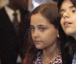 Michael Jackson et ses enfants Prince Michael 1, Prince Michael 2 et Paris