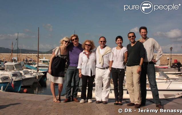 Micky Green à Saint-Trop', avec l'ensemble du jury et... le soleil !