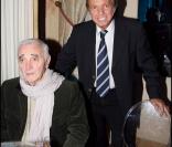Charles Aznavour et Frank Alamo