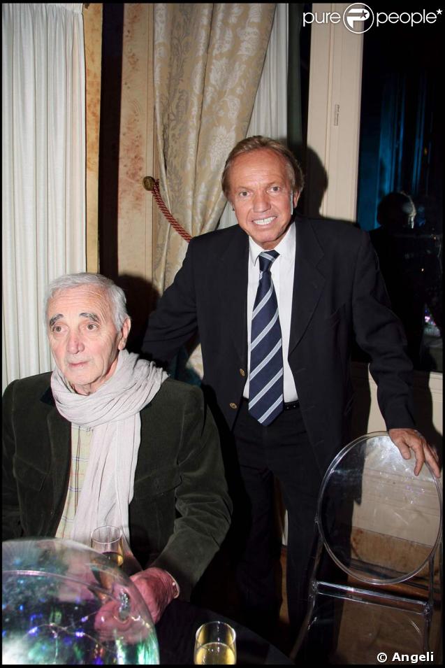 Charles Aznavour et Frank Alamo