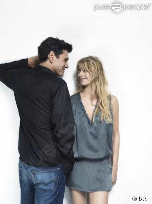 Sarah et Marc Lavoine, un couple top glamour pour La Redoute