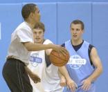 Barack Obama fan de basket ball