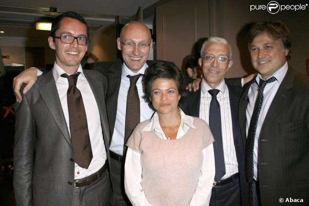 Bernard Laporte, Charlotte Valandrey et Denis Charvet
