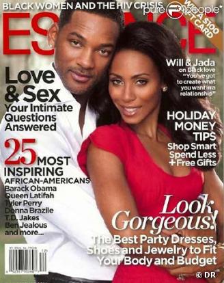 Will Smith et sa femme Jada Pinkett-Smith pour Essence