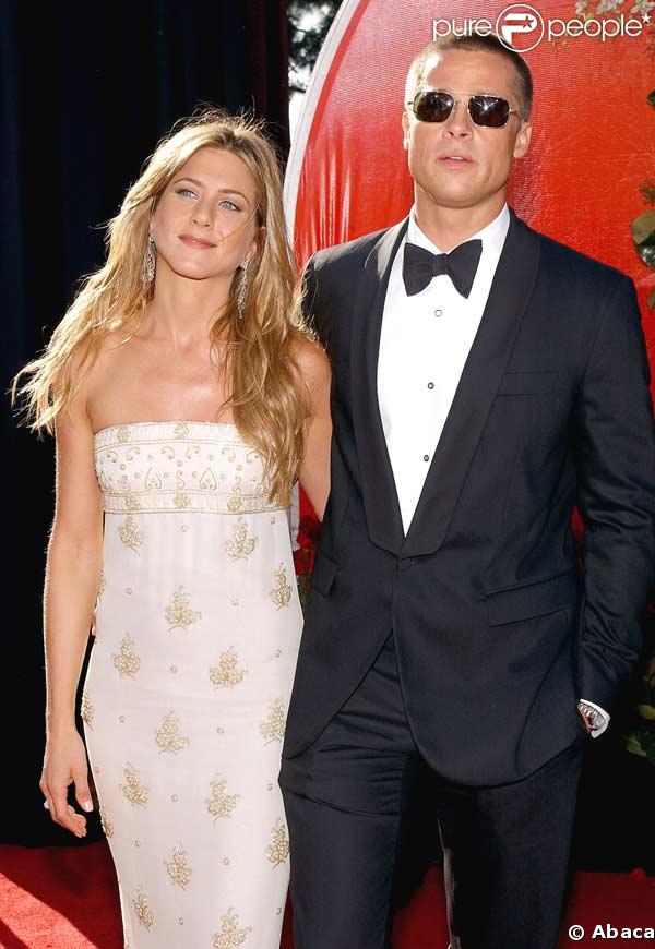 Jennifer Aniston et Brad Pitt