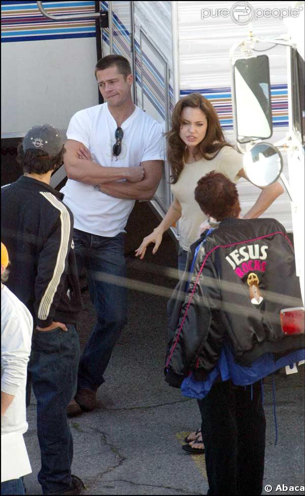 Brad Pitt et Angelina Jolie