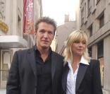 Benjamin Castaldi et Flavie Flament