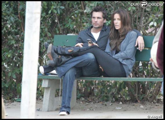 Kate BEckinsale et Len Wiseman