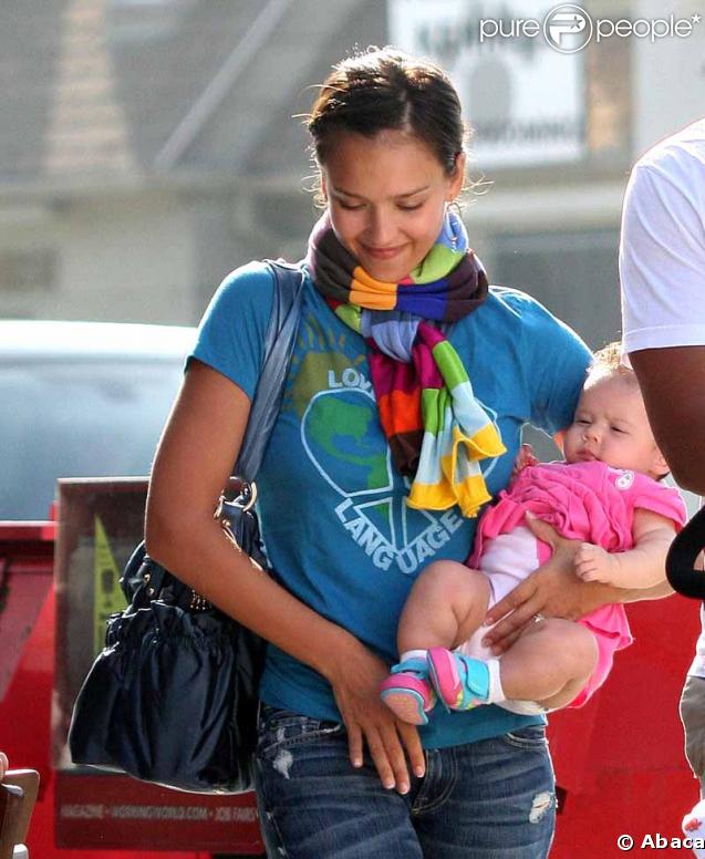 Jessica Alba et sa fille Honor