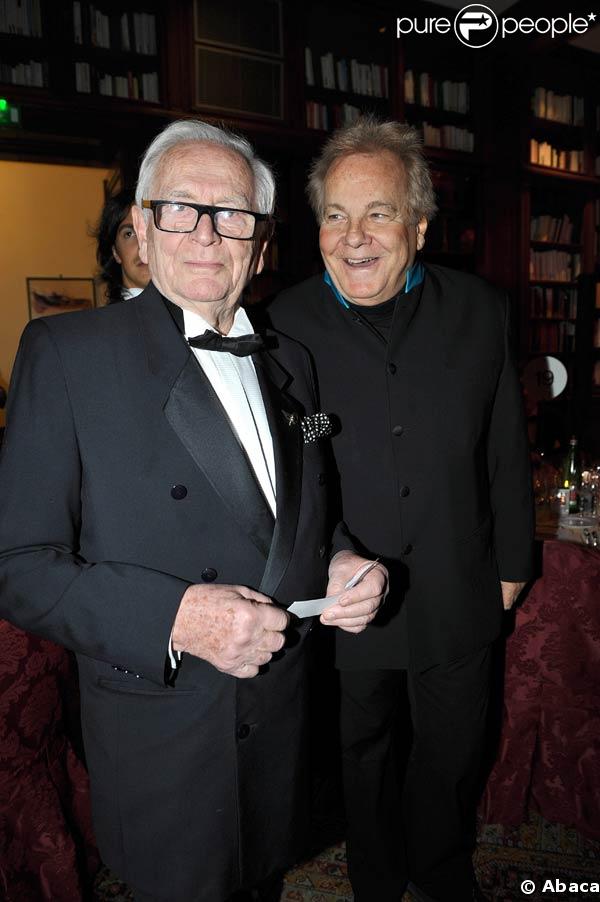 Massimo Gargia et Pierre Cardin