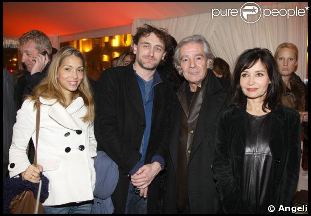 Jean-Paul Rouve et sa compagne avec le couple Arditi