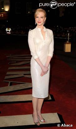 Première du film Australia à Londres 