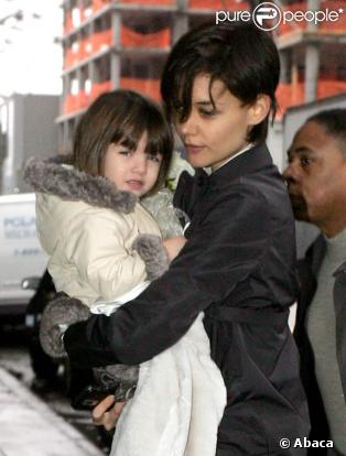 Suri Cruise et sa maman Katie Holmes
