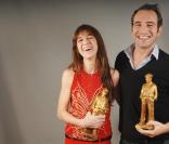 Charlotte Gainsbourg et Jean Dujardin lauréats de la 2ème cérémonie des prix Raimu