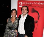 François-Xavier Demaison et sa femme à la 2ème cérémonie des Raimu