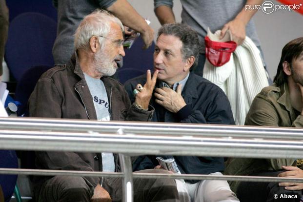 Jean-Paul Belmondo et Michel Drucker