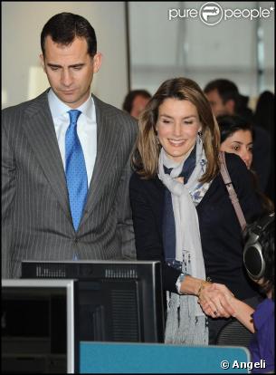 Letizia d'Espagne et Felipe 
