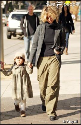 Meg Ryan et sa fille Daisy