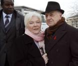 Line Renaud et Pierre Bergé