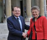 Luc Montagnier et Florence Barré-Sinoussi, lauréats du Nobel de médecine 2008