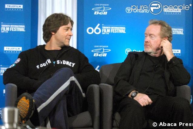 Russell Crowe et Ridley Scott
