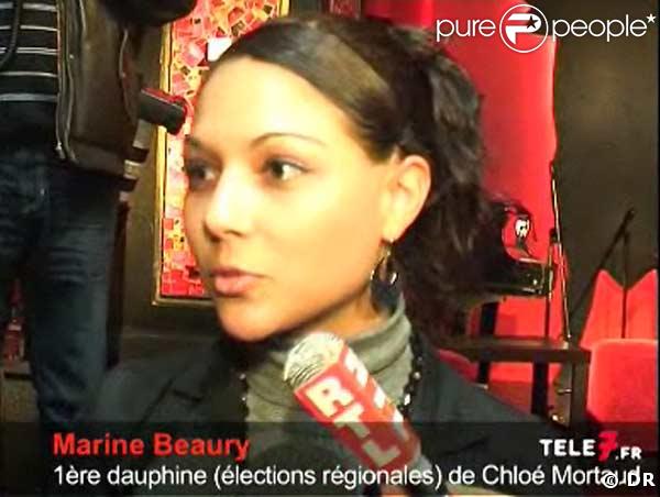Marine Beaury 1re dauphine à l'élection régionale de 