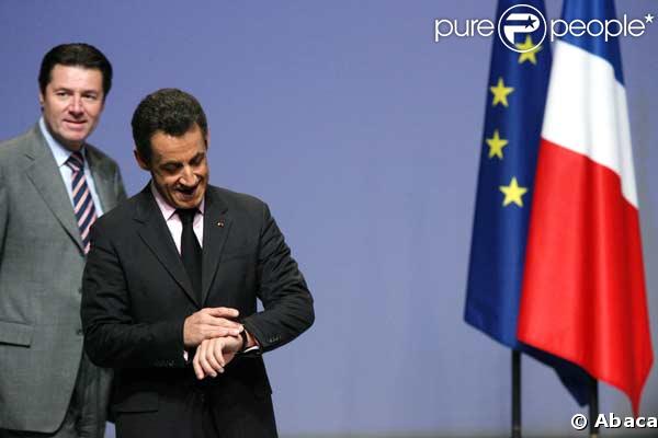 Nicolas Sarkozy, jamais à court de montre !