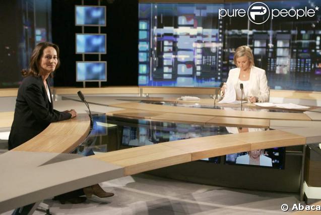 Laurence Ferrari et Ségolène Royal