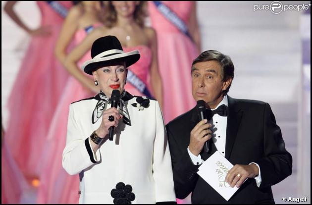 Geneviève de Fontenay et Jean-Pierre Foucault