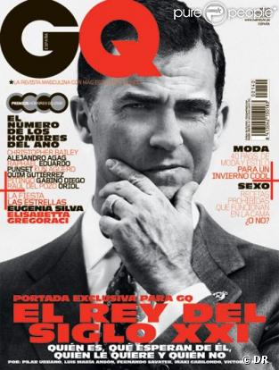 Felipe d'Espagne pour GQ, un véritable agent secret...